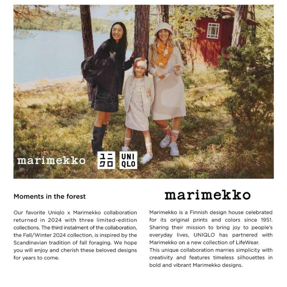Uniqlo x Marimekko drawstring bag limited collection - Picture 5 of 5